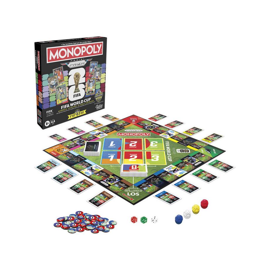 Monopoly  Monopoly Panini Prizm: FIFA World Cup, Deutsch 