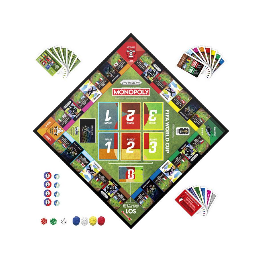 Monopoly  Monopoly Panini Prizm: FIFA World Cup, Deutsch 