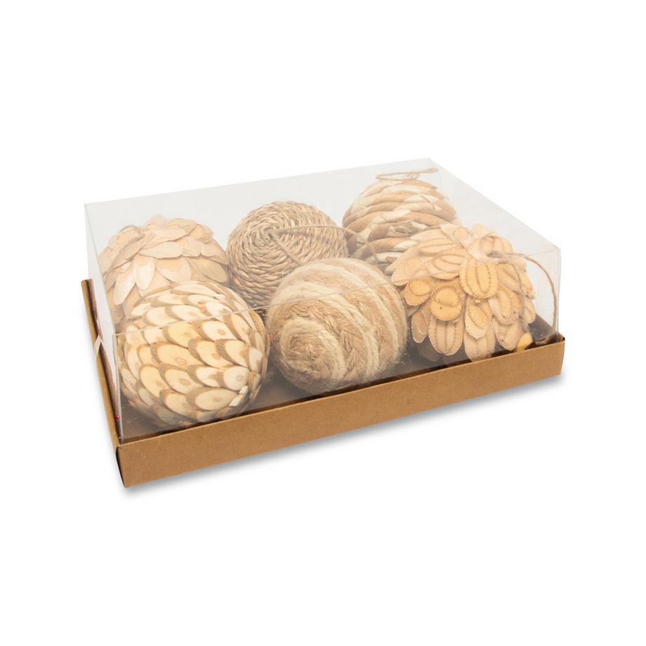 Manor Home Set de boules de Noël  