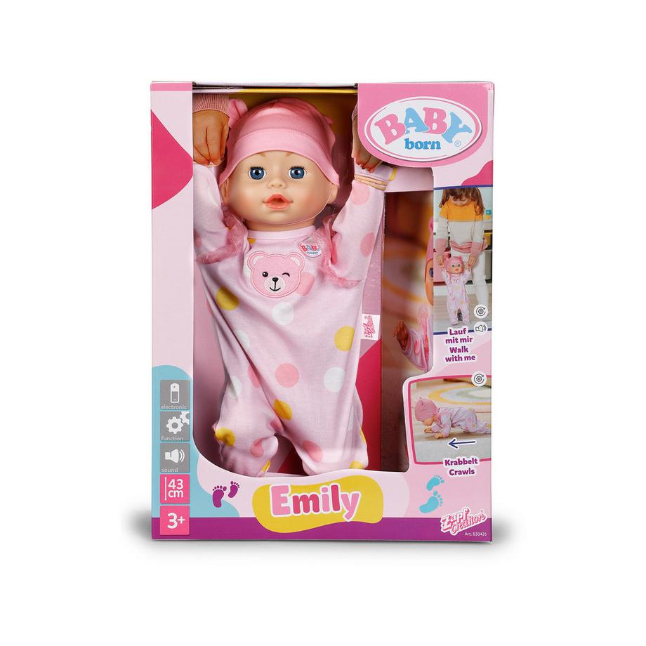 Zapf creation  Emily Lauf mit mir 43cm 