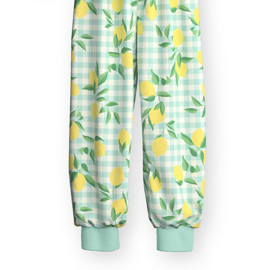 CALIDA Pyjama imprimé citrons  