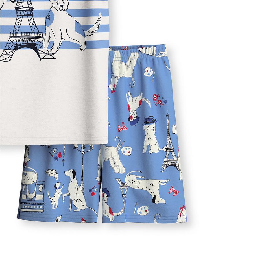 CALIDA Pyjama Imprimé Paris  