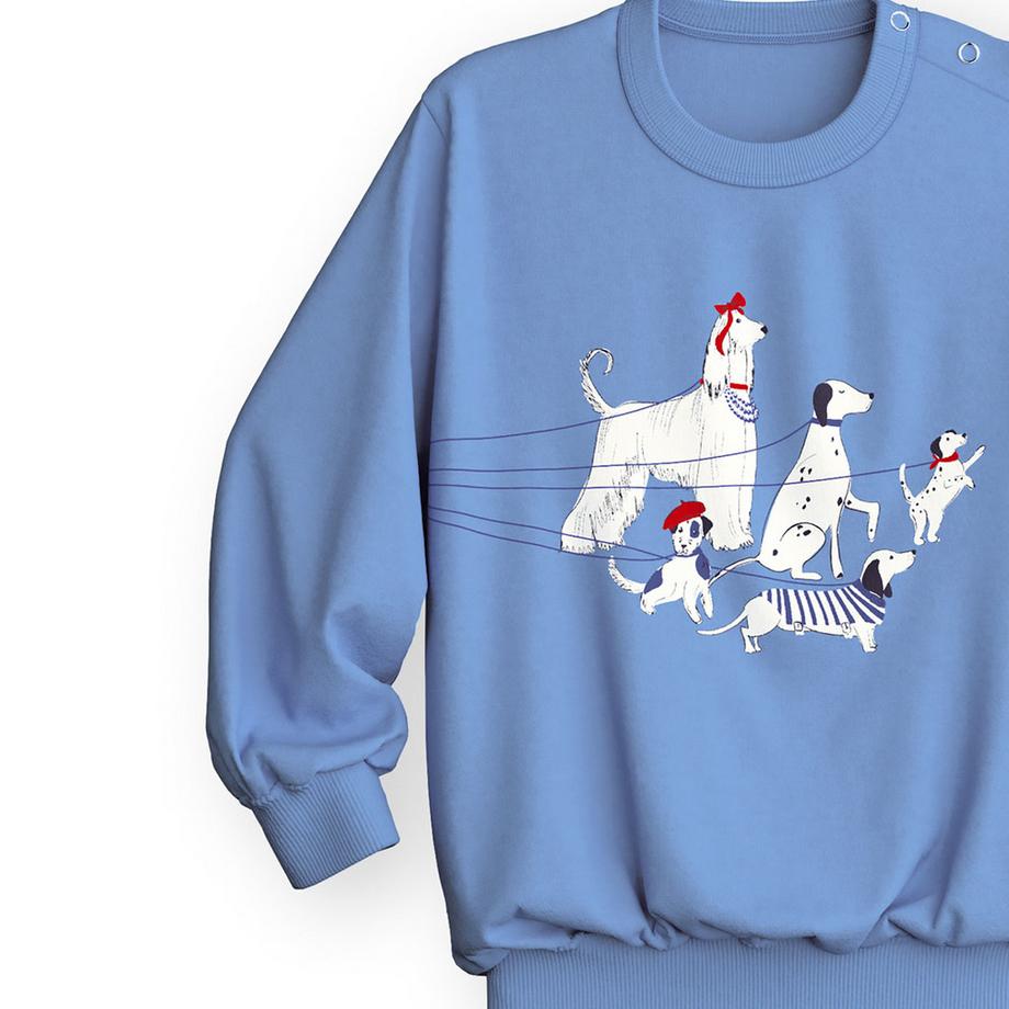 CALIDA Pyjama mit Hunde-Print  