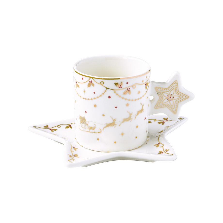 Tazza da caffè con piattino