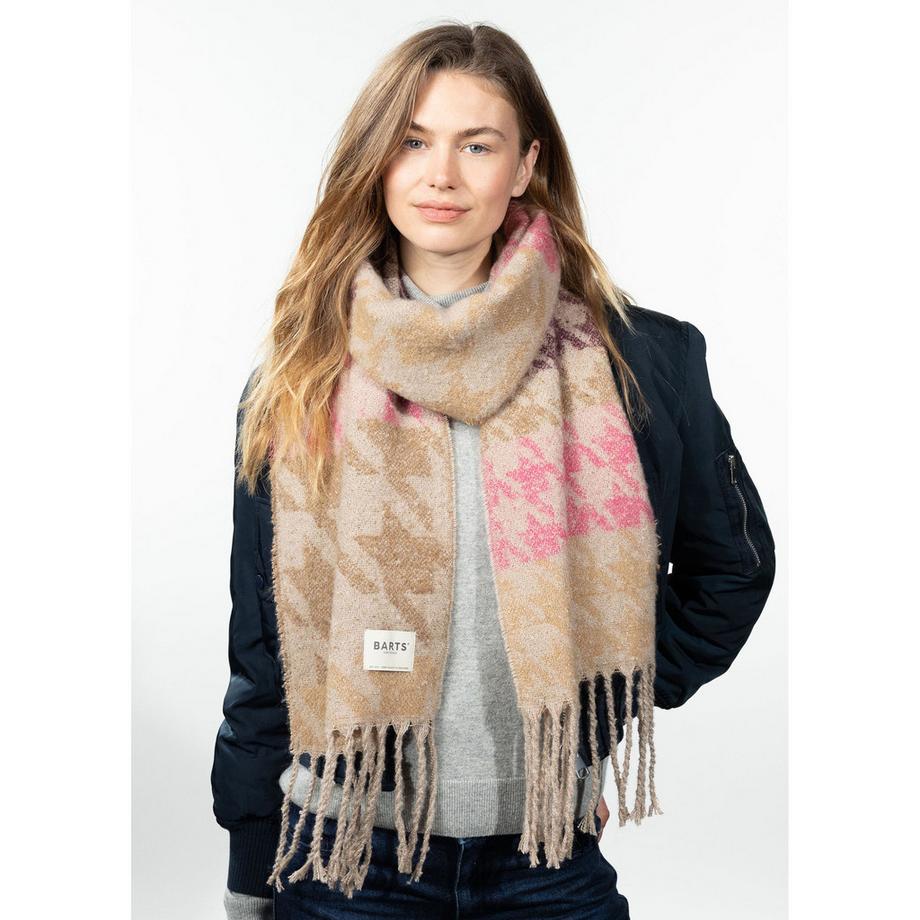 Barts Landina écharpe à motif avec franges  