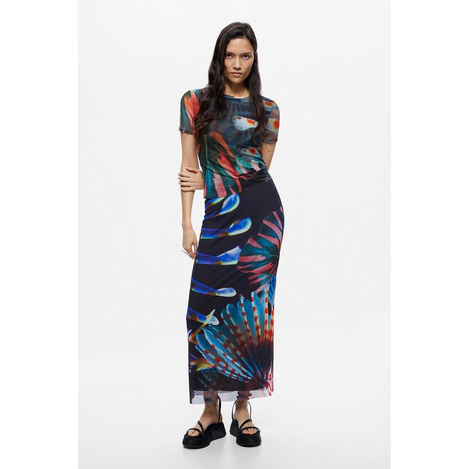 Desigual Bedruckter Maxirock  