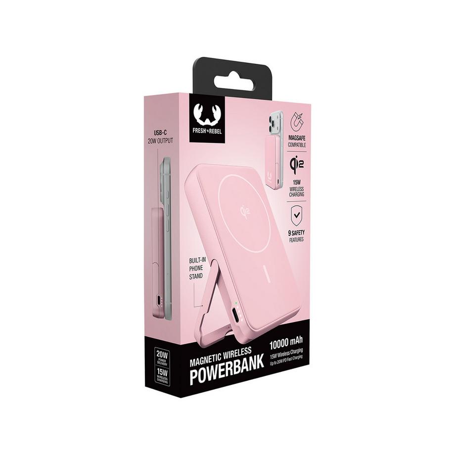 FRESH'N REBEL Magnetic Wireless PB 10000 mAh Qi2 15W Powerbank 