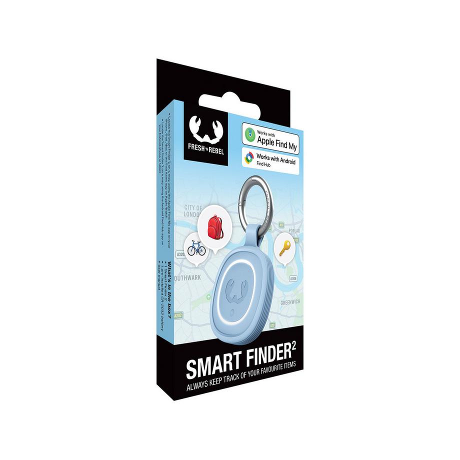 FRESH'N REBEL Smart Finder Tag 2 works with Apple & Andriod Keyfinder 