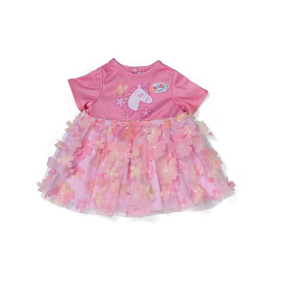 Robe de poupée licorne