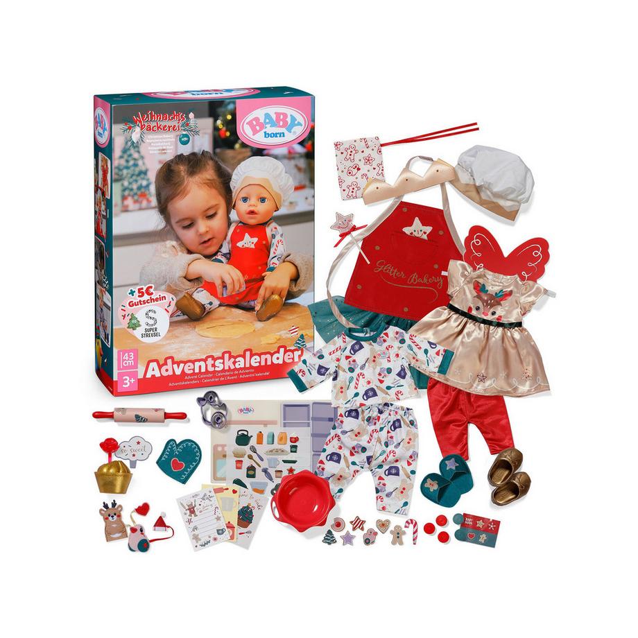 Zapf creation  Baby Born Calendario Avvento 