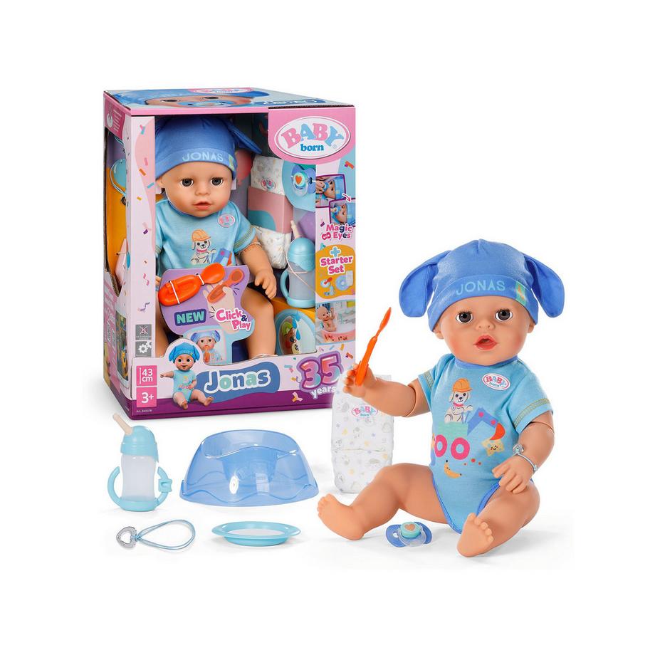 Baby Born Jonas Click & Play, 43 cm