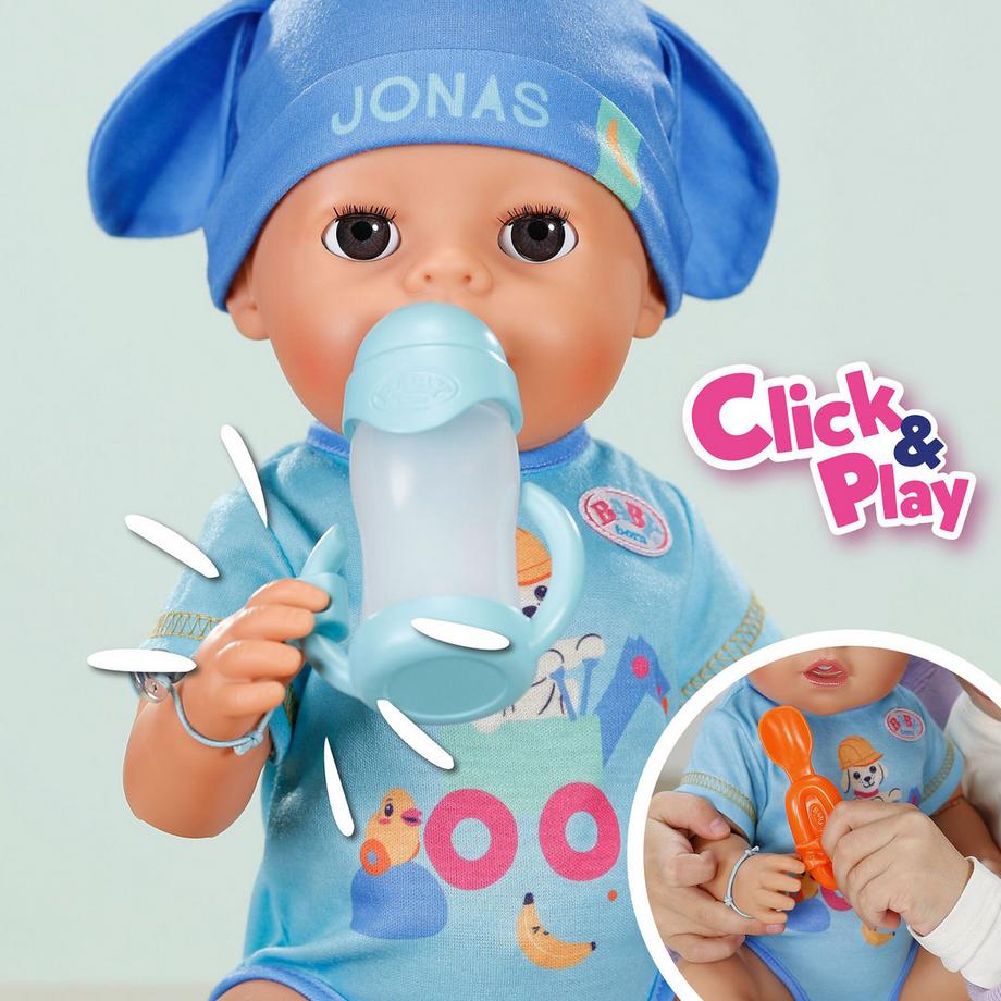 Zapf creation  Baby Born Jonas Click & Play, 43 cm 