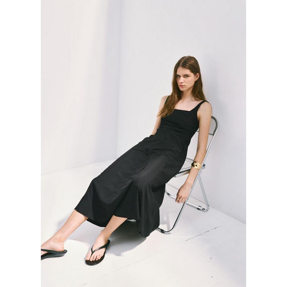 MANGO PUMPNEW Ärmelloses Midikleid mit Cut-Outs  