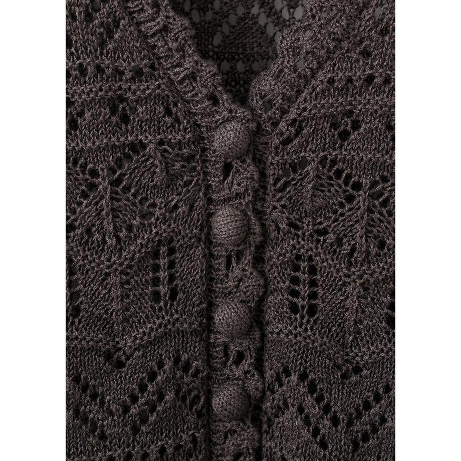 MANGO SIKAN Kurzarm Strickcardigan  