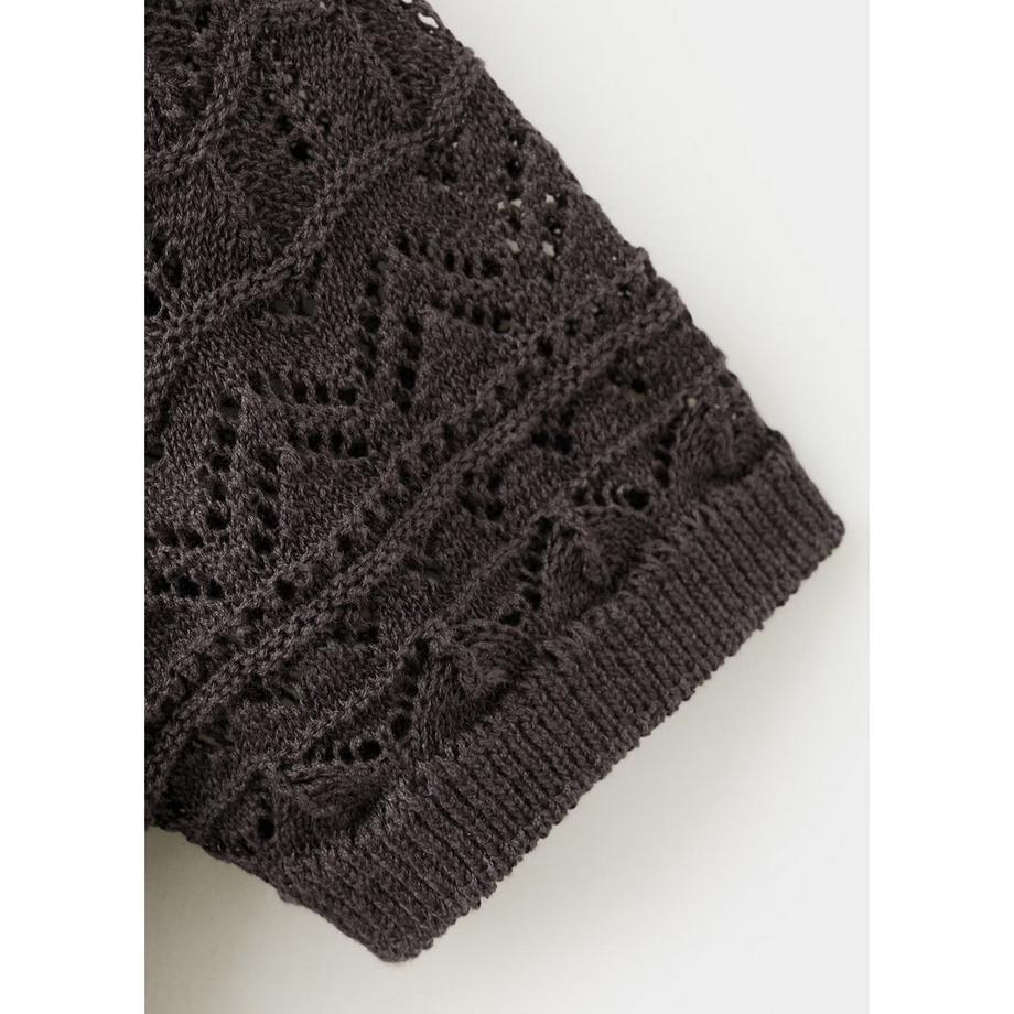 MANGO SIKAN Kurzarm Strickcardigan  