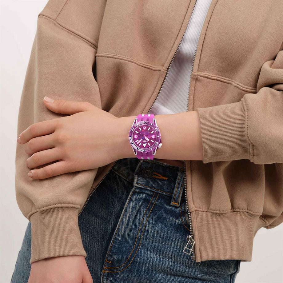 swatch SCUBAQUA  FLOWER HAT Analoguhr 