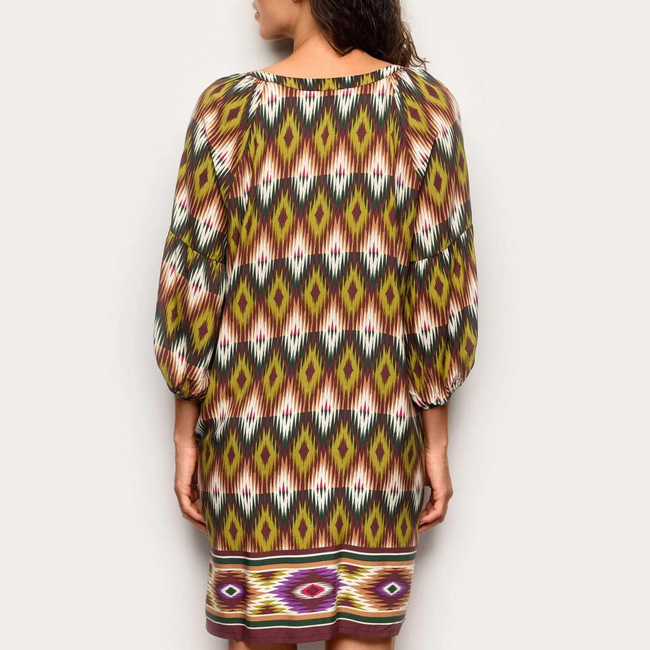 Yamamay Vestito Corto Fantasia Ikat  