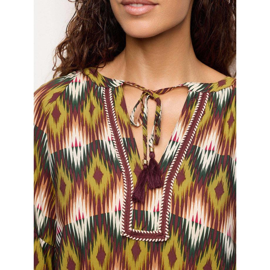 Yamamay Vestito Corto Fantasia Ikat  