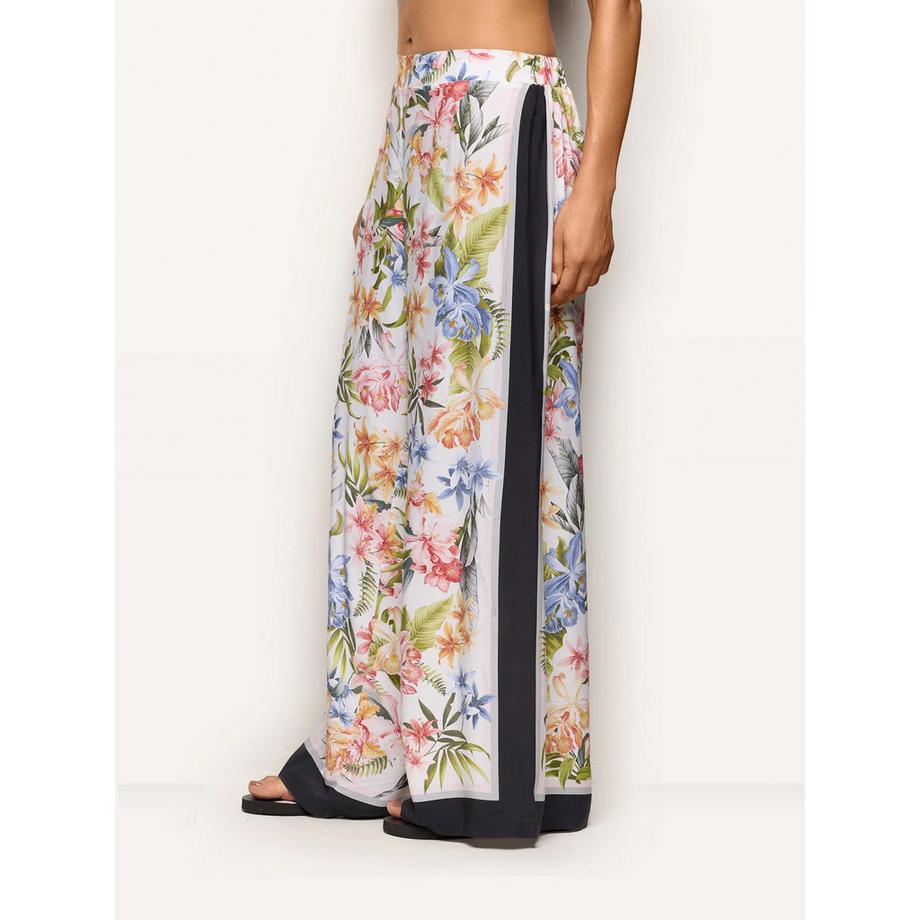 Yamamay Pantaloni a fantasia floreale gamba larga  