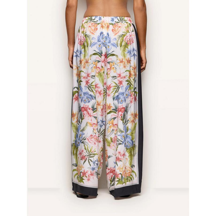 Yamamay Pantaloni a fantasia floreale gamba larga  