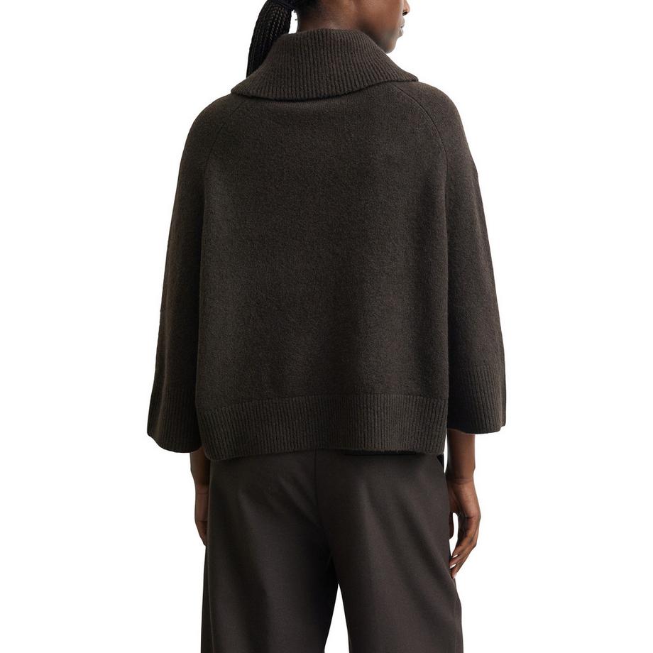 Comma Gilet en tricot col roulé  