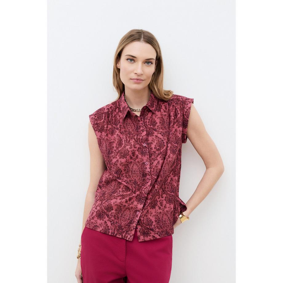 Chemisier, sans manches