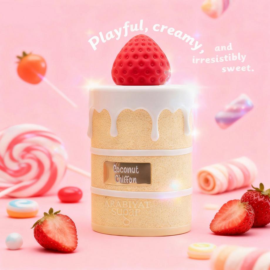 Arabiyat Ladies Berry Cream Macaron, Eau de Parfum  