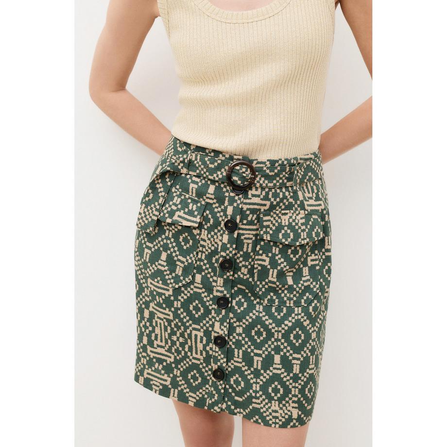 Caroll Mini Jupe Crayon  