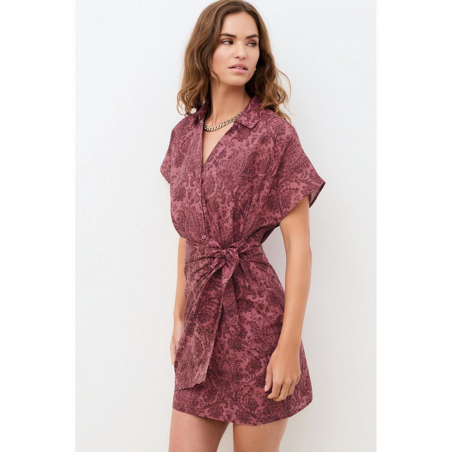 Caroll Robe Tunique Manches Courtes  