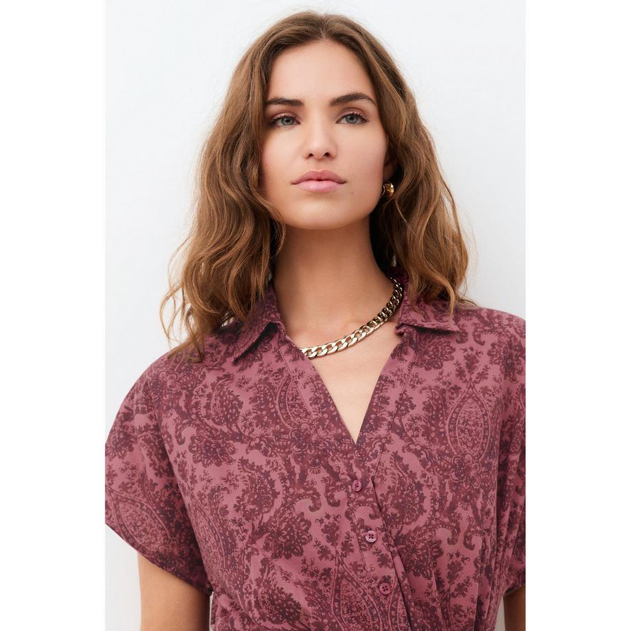 Caroll Robe Tunique Manches Courtes  