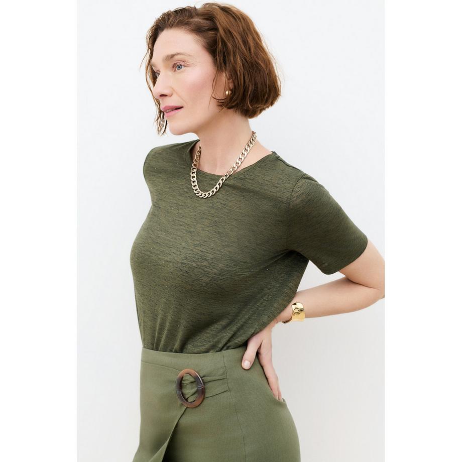 T-shirt, Regular Fit, manches courtes