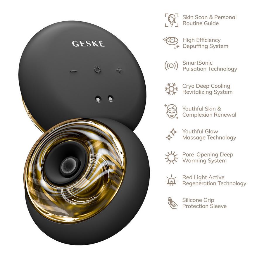 GESKE  Sonic Cool & Warm Face and  Body Massager | 9 in 1 
