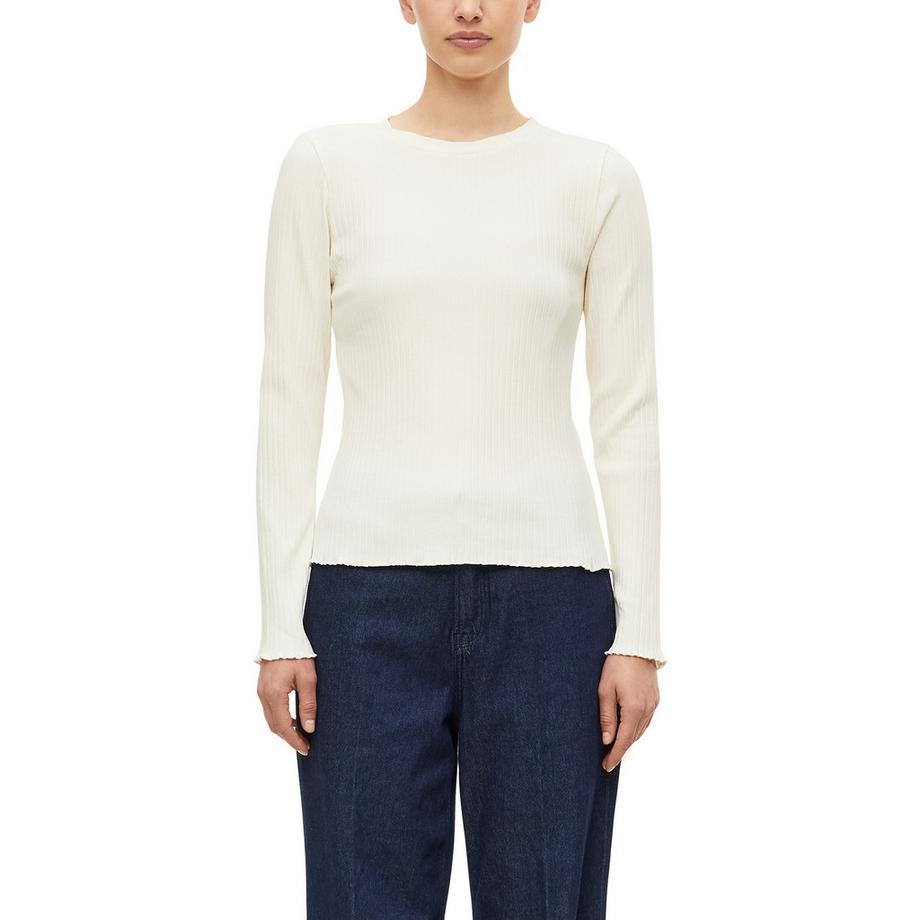 S. Oliver Red Label Geripptes Langarm T-Shirt  