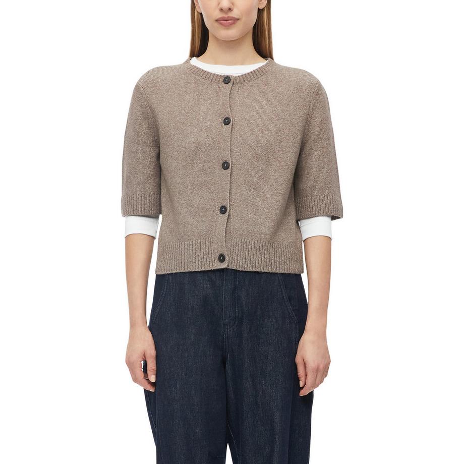 S. Oliver Red Label Gilet en tricot manches courtes  