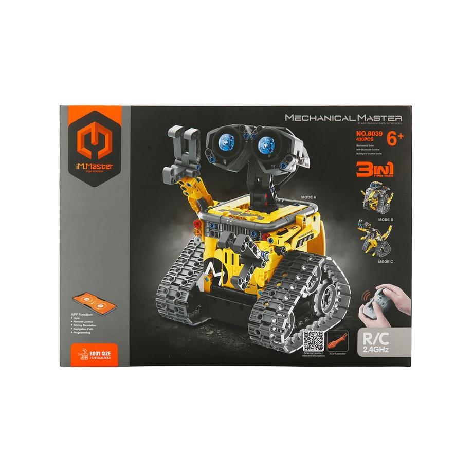 iM.Master  Robot & Dinosaure RC 3-en-1 à construire 430 pièces 