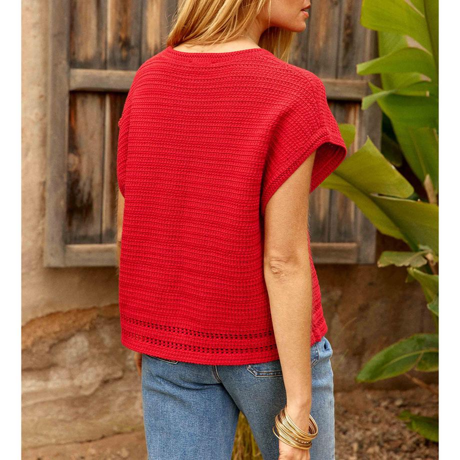 La Petite Etoile Maglione a maniche corte in maglia  