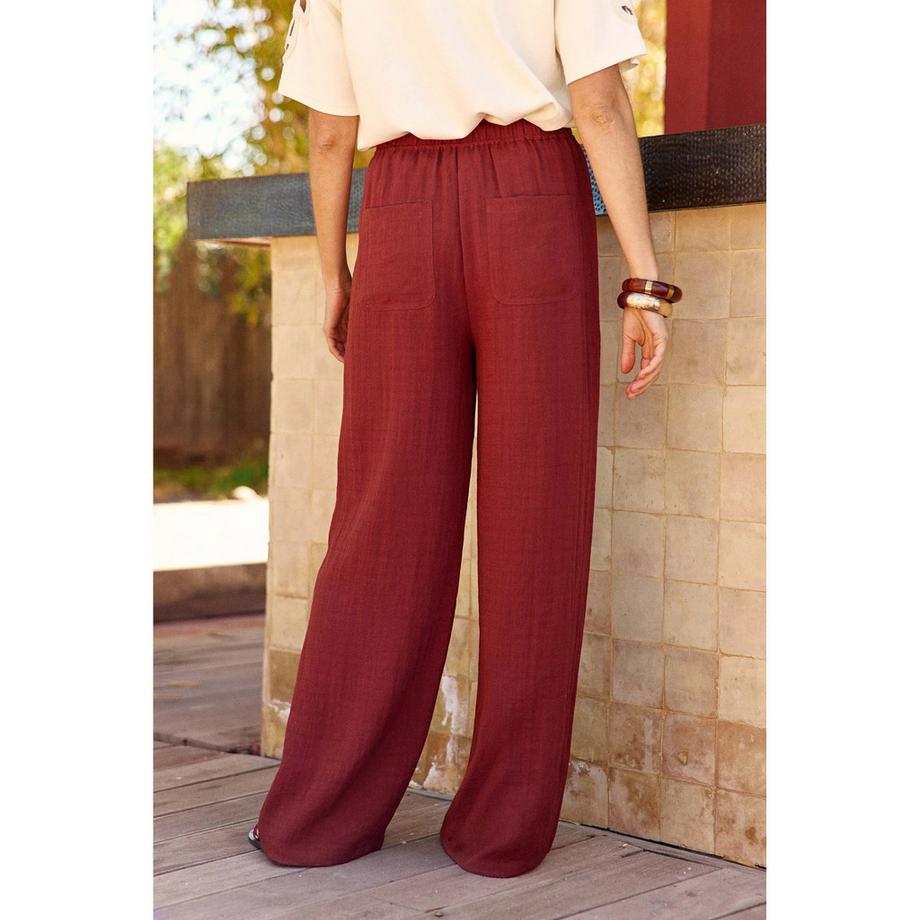 La Petite Etoile Pantaloni a gamba larga con coulisse  