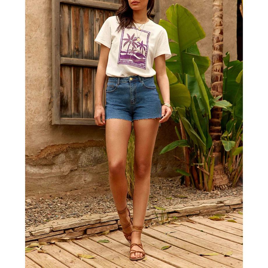 La Petite Etoile T-shirt stampata a maniche corte  
