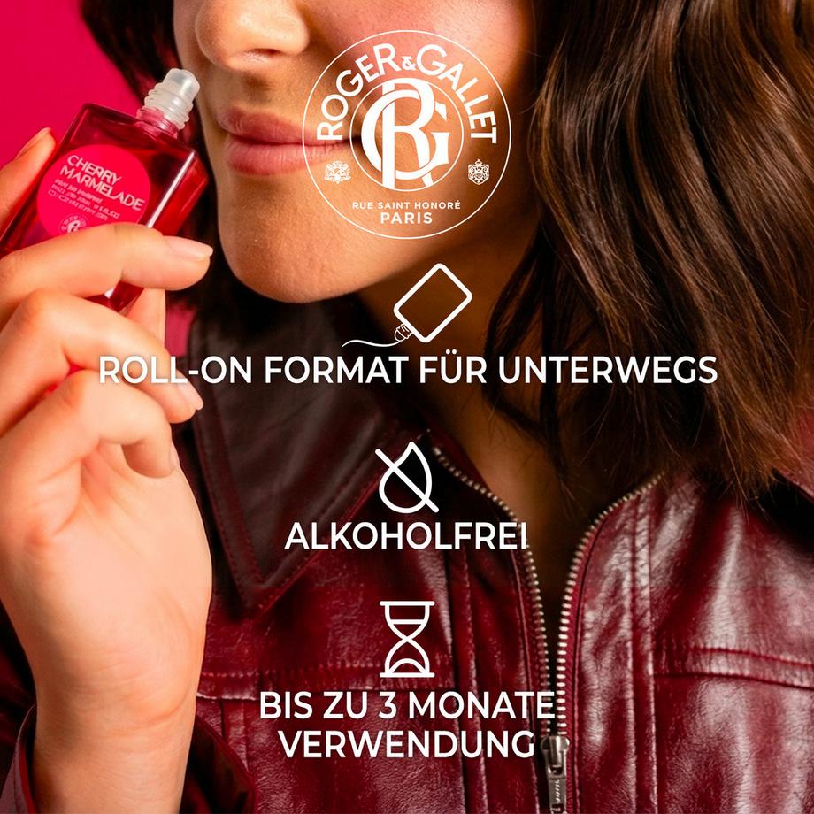 ROGER & GALLET  Cherry Marmelade Eau De Parfum Roll-On 