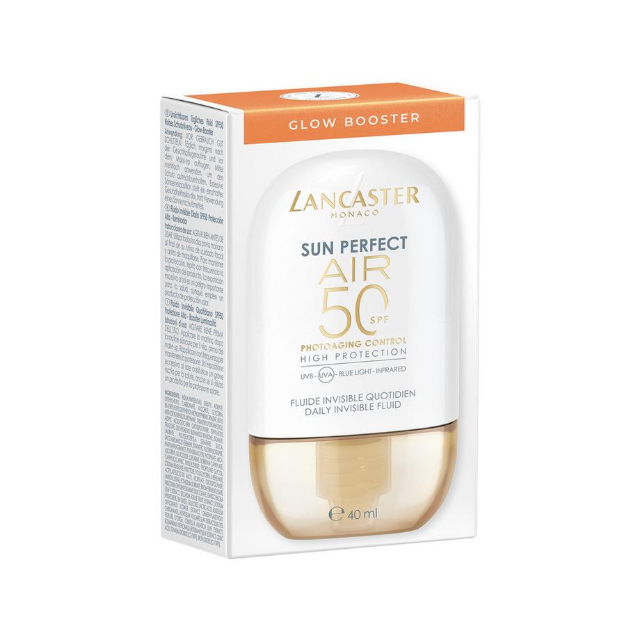 LANCASTER  Sun Perfect AIR Daily Invisible Fluid SPF50 Glow Booster 