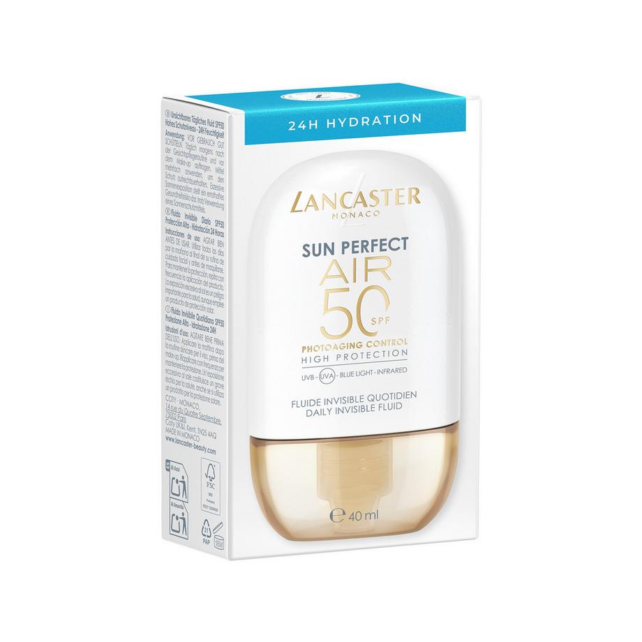 LANCASTER  Sun Perfect AIR Daily Invisible Fluid SPF50 24H Hydration 