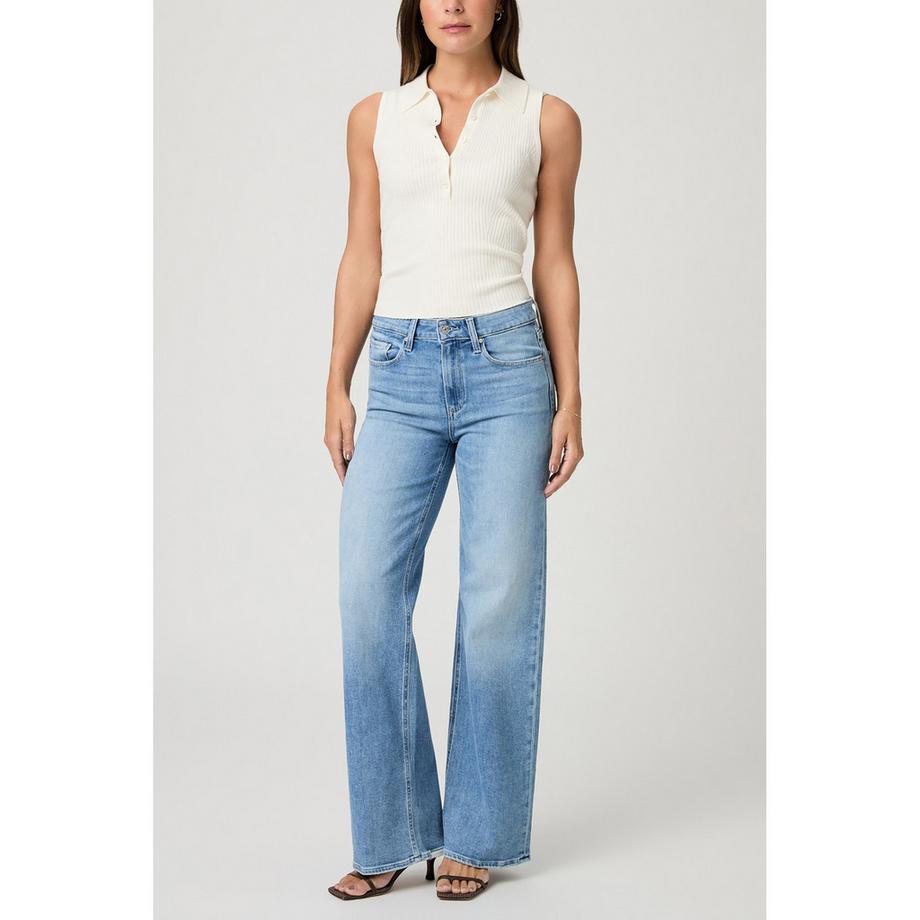 PAIGE Wide Leg Jeans  