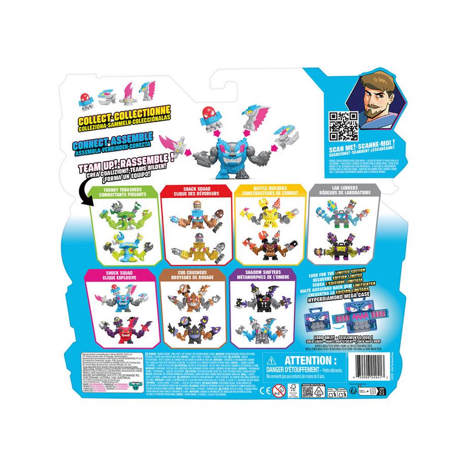 Moose Toys  Sciami di Mr. Beast Lab 14 pezzi 