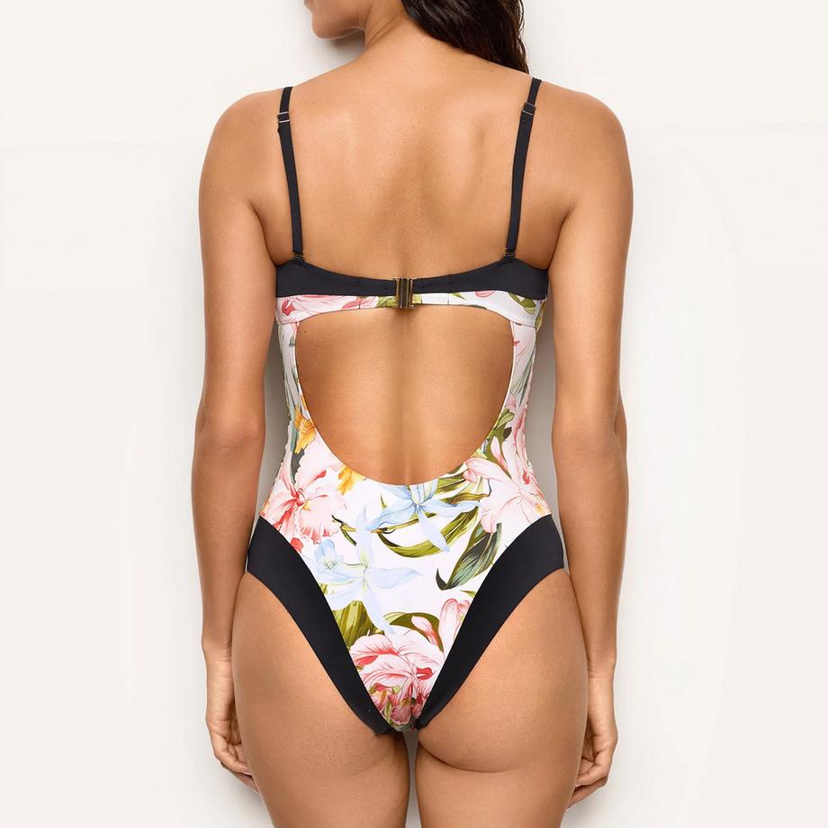 Yamamay Maillot de bain à bretelles motif floral  