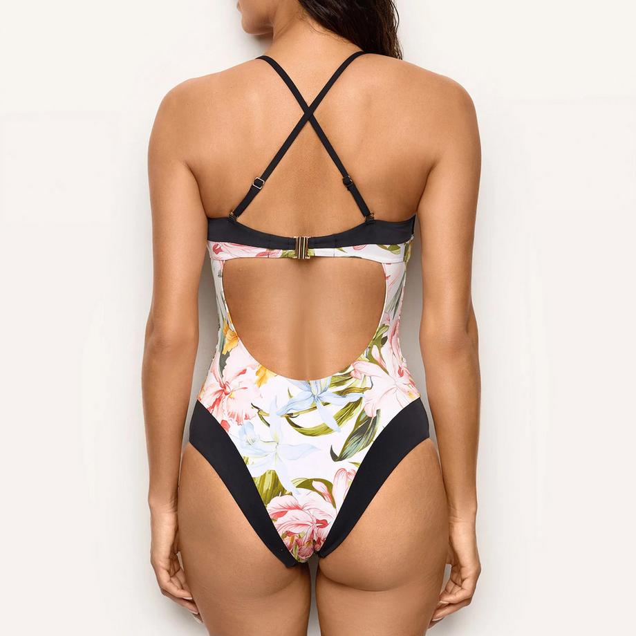 Yamamay Maillot de bain à bretelles motif floral  