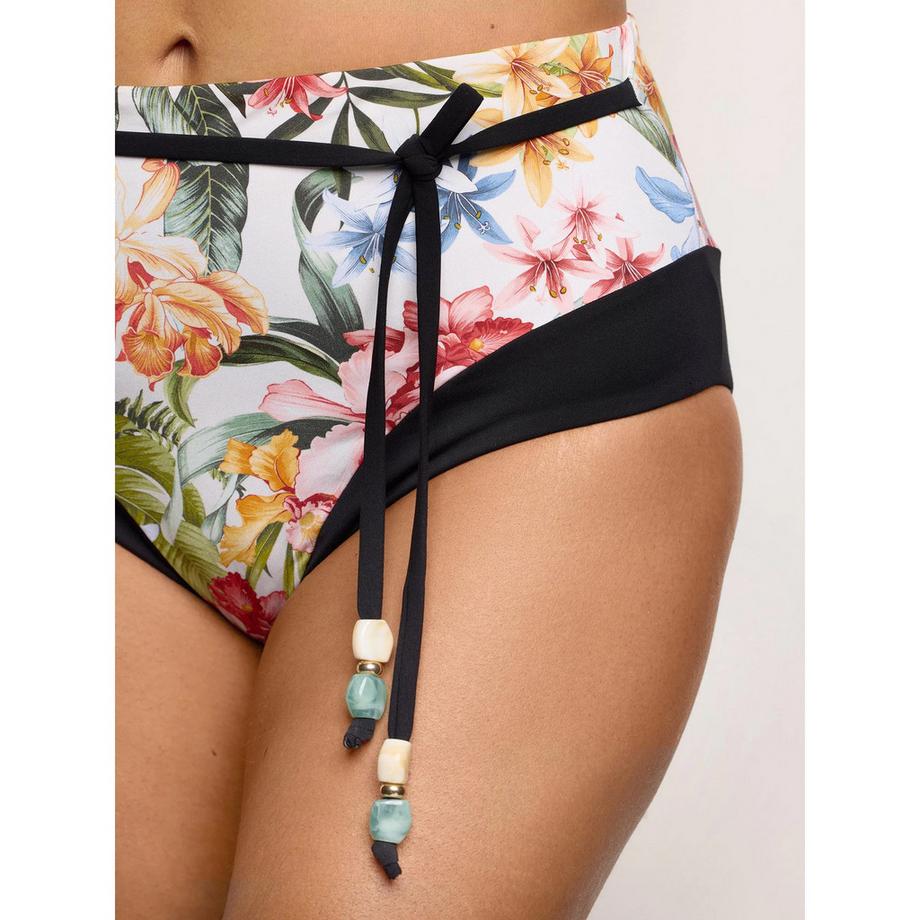 Yamamay Slip Vita Alta Stampa Floreale  