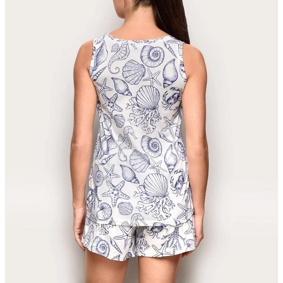 Yamamay Ensemble Pyjama Imprimé Coquillages  