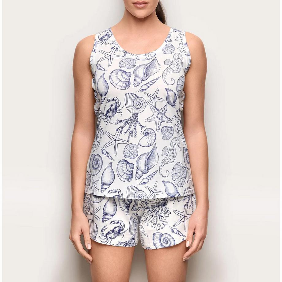 Yamamay Ensemble Pyjama Imprimé Coquillages  
