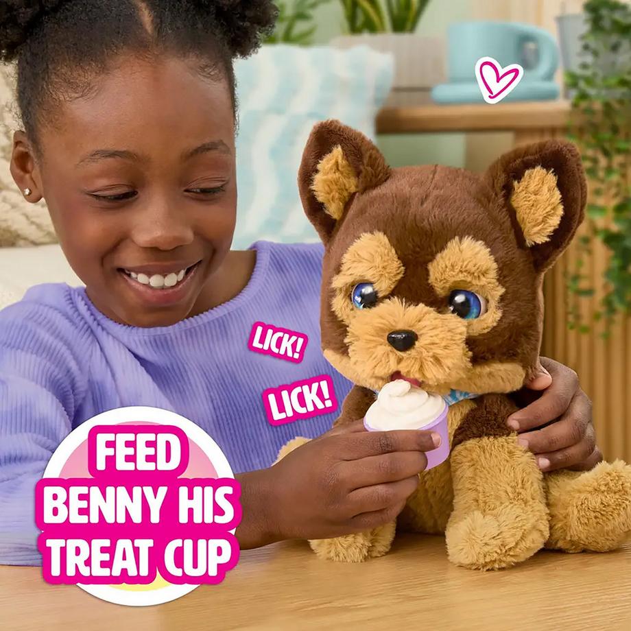 FurReal friends  Benny the Kiss & Cuddle Pup 