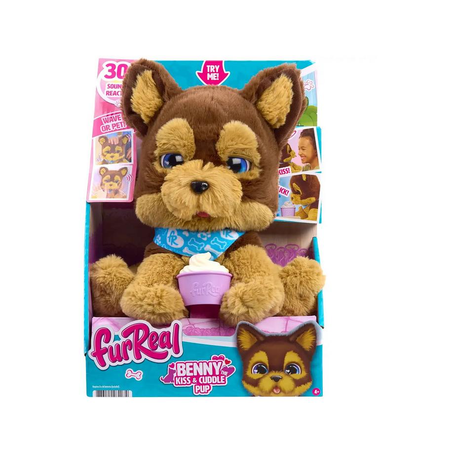 FurReal friends  Benny the Kiss & Cuddle Pup 